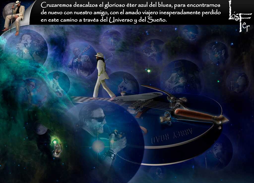 Ilustración de Amigo del blues