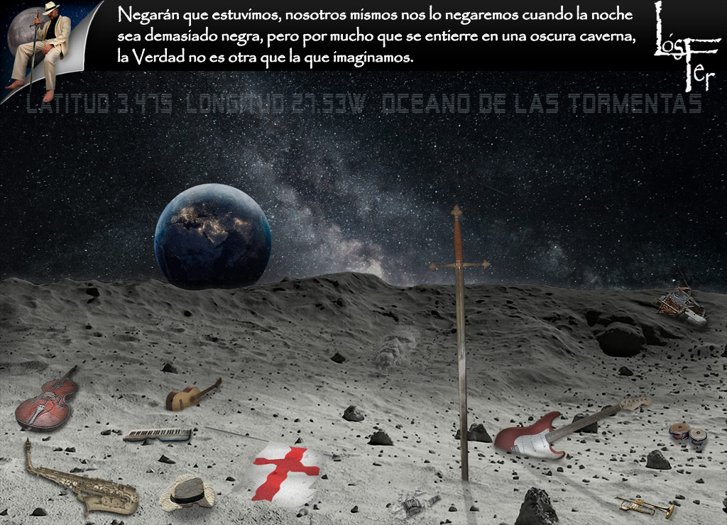 Ilustración del Epílogo de El largo Viaje al Océano de las Tormentas
