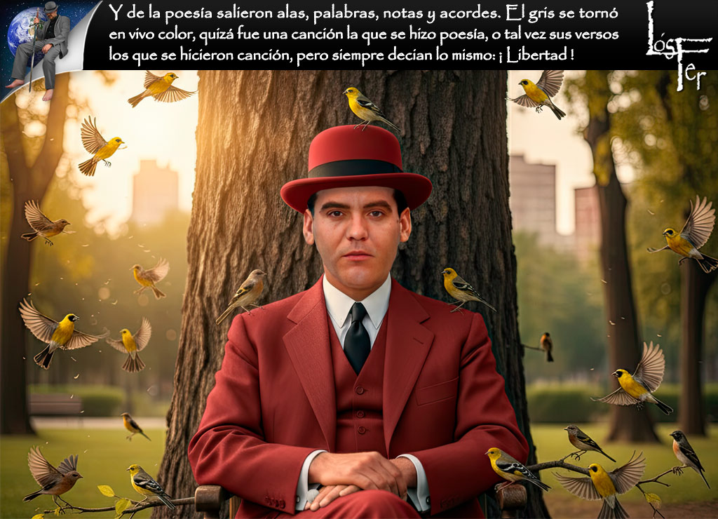 Ilustración de Poeta en Nueva York