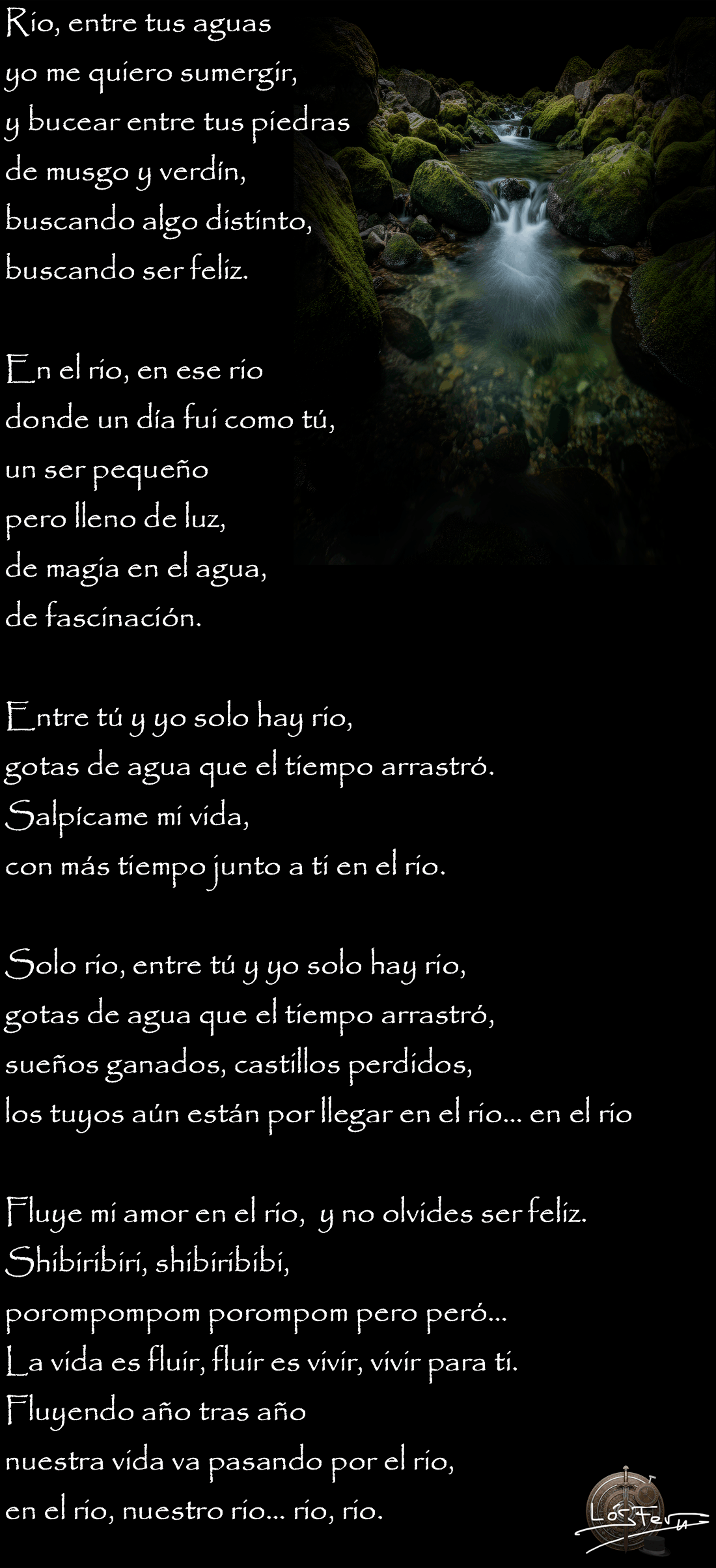 Letra de Río