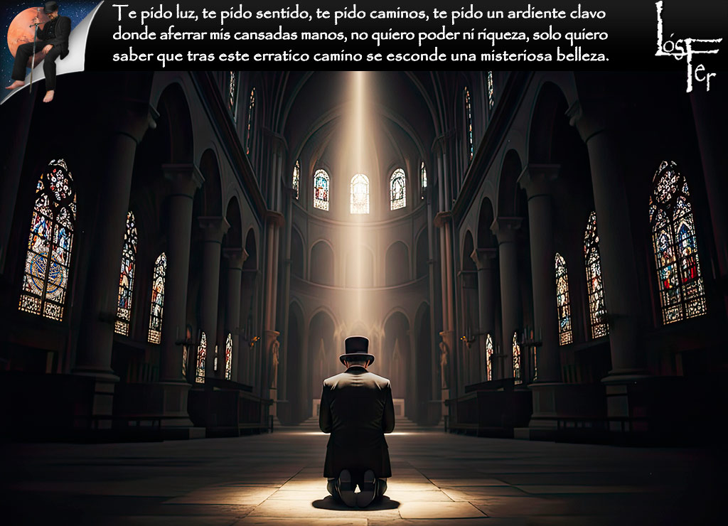 Ilustración de Oración de los perdidos