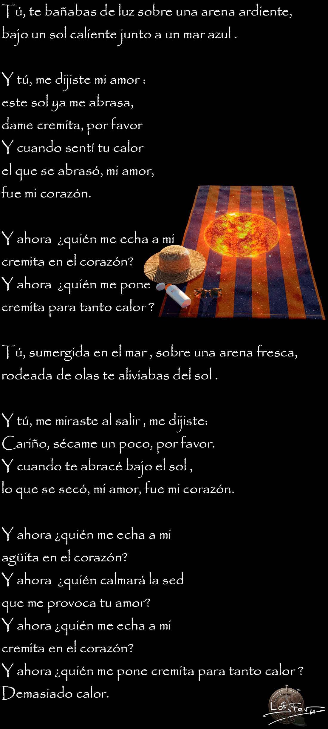 Letra de Demasiado calor