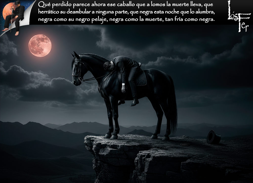 Ilustración de Canción del jinete