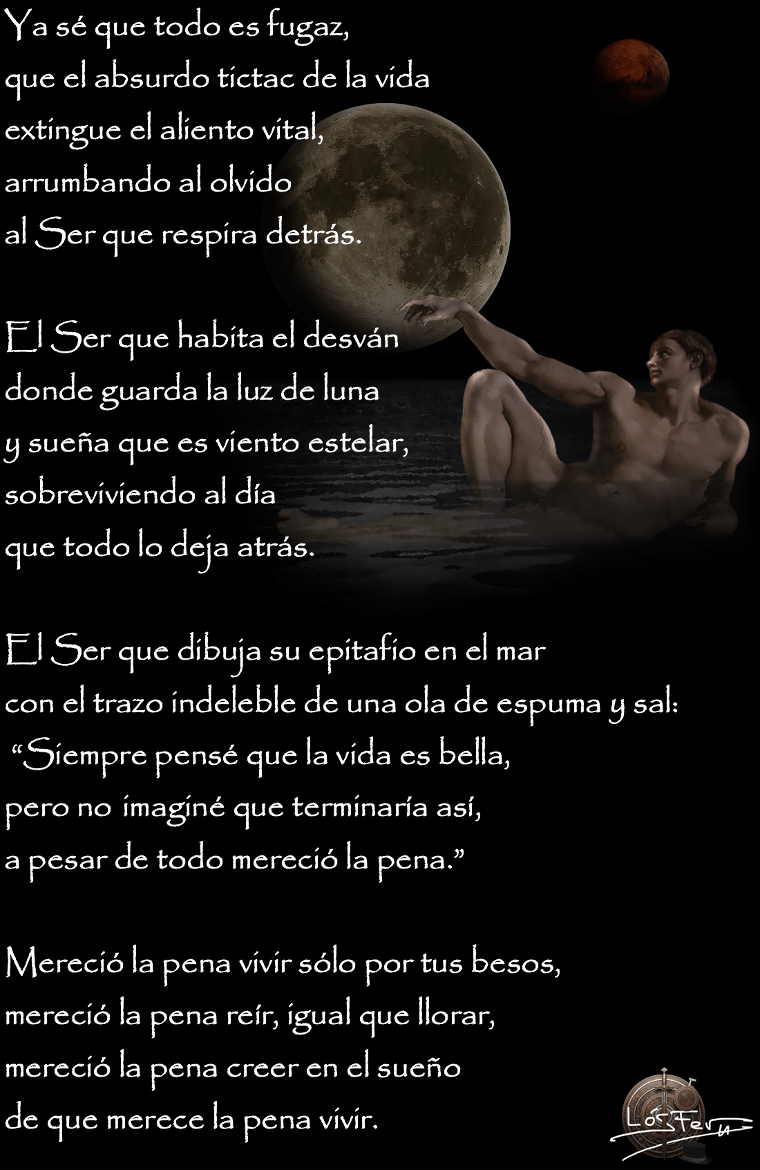 Letra de Merció la pena
